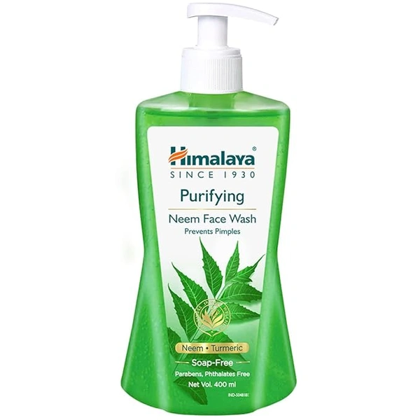 HIMALAYA NEEM FACE WASH 400ML