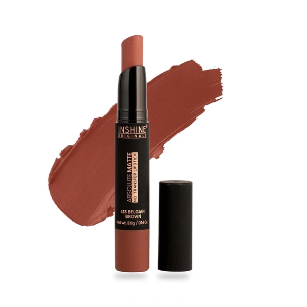 INSHINE LIPSTICK - 413 BELGIAN BROWN