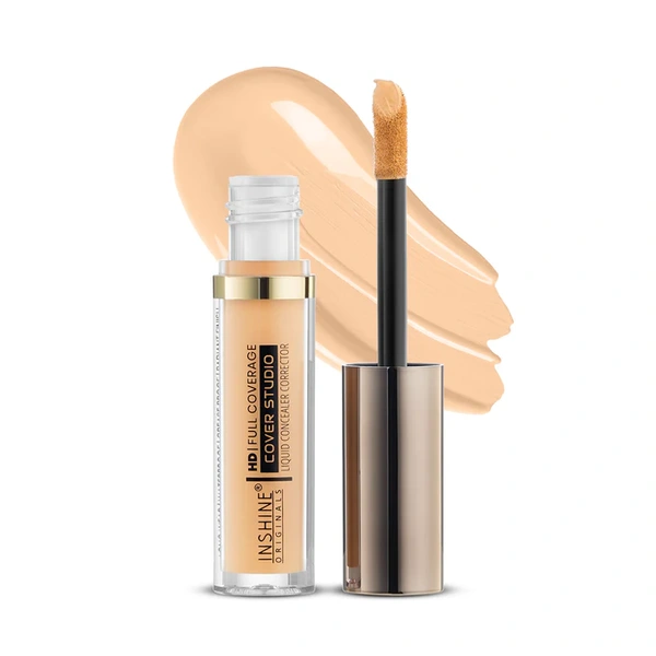 INSHINE ORIGINALS COVER STUDIO HD FULL COVERAGE LIQUID CONCEALER - 803 NATURAL BUFF