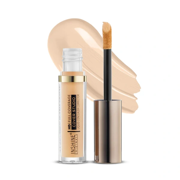 INSHINE ORIGINALS COVER STUDIO HD FULL COVERAGE LIQUID CONCEALER - 802 WARM NUDE