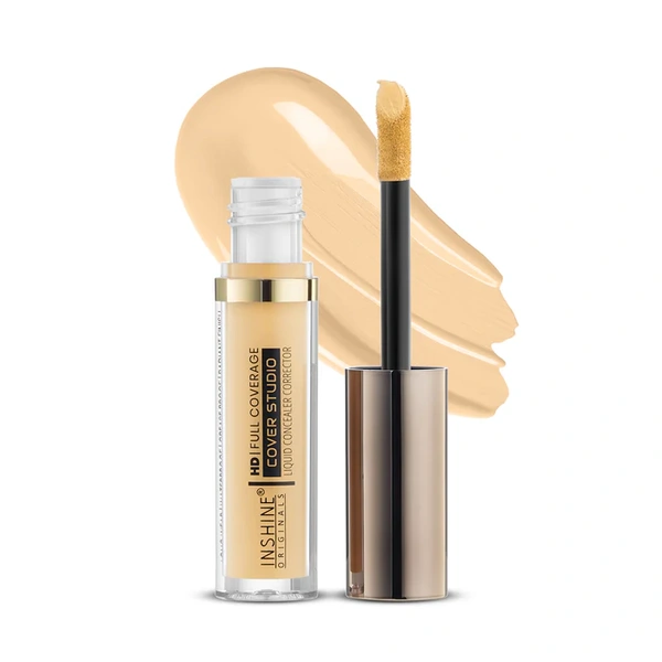 INSHINE ORIGINALS COVER STUDIO HD FULL COVERAGE LIQUID CONCEALER - 805 YELLOW