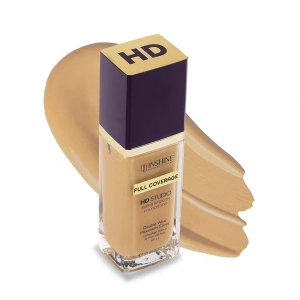 INSHINE PROFESSIONAL FULL COVERAGE HD STUDIO SUPER SMOOTH FOUNDATION - 803 Natural Buff