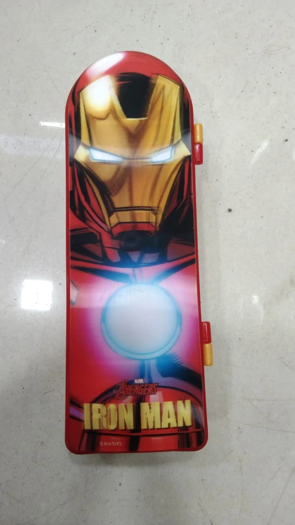 IRON MAN PLASTIC PENCIL BOX