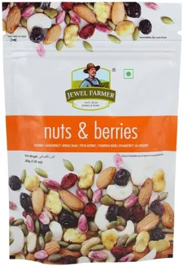 JEWEL FARMER NUTS 7 BERRIES 200G