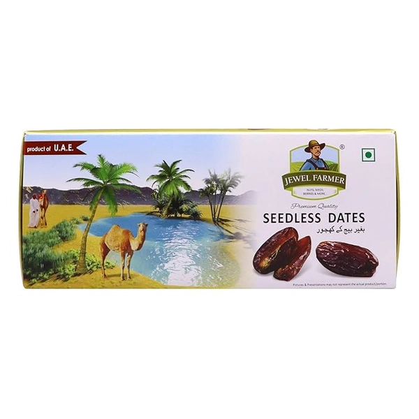 JEWEL FARMER SEEDLESS DATES 400G