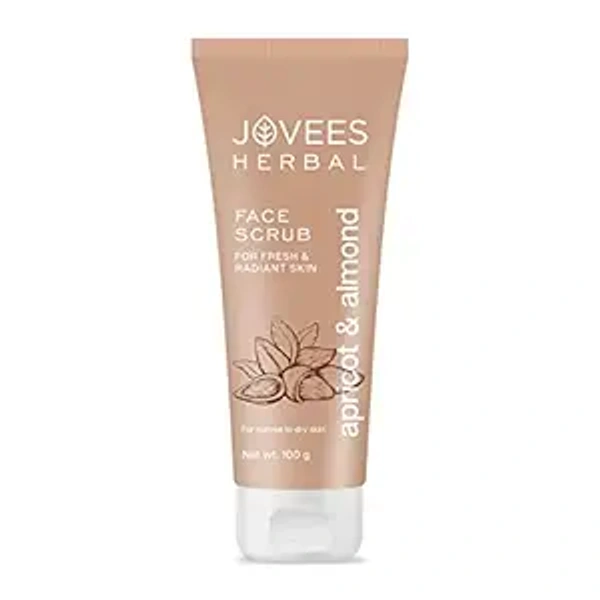 JOVEES HERBAL APRICOT & ALMOND FACE SCRUB 50G
