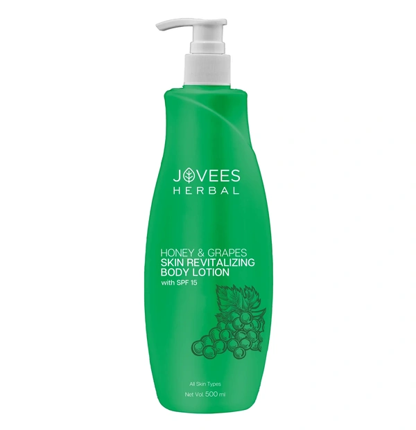 JOVEES HERBAL HONEY & GRAPES SKIN REVITALIZING BODY LOTION 500ML