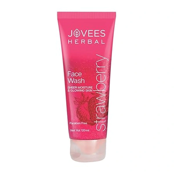 JOVEES HERBAL STRAWBERRY FACE WASH 120ML