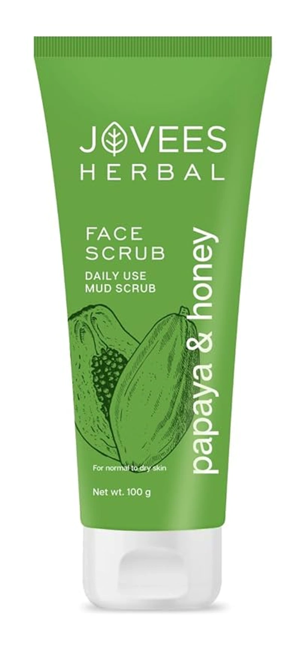 JOVEES PAPAYA & HONEY FACE SCRUB 50G