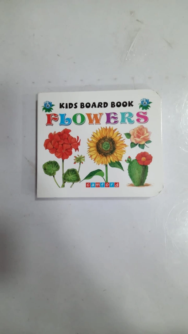 KIDS BOARD BOOK FLOWERS