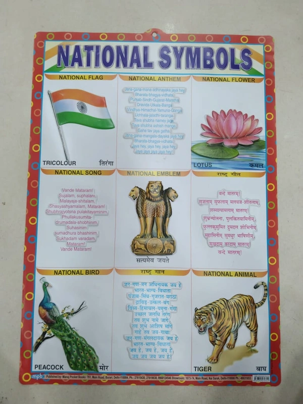 KIDS EDUCATIONAL CHART 8