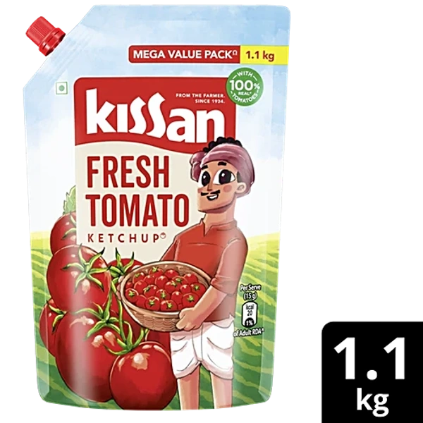 KISSAN FRESH TOMATO KETCHUP 1.1KG