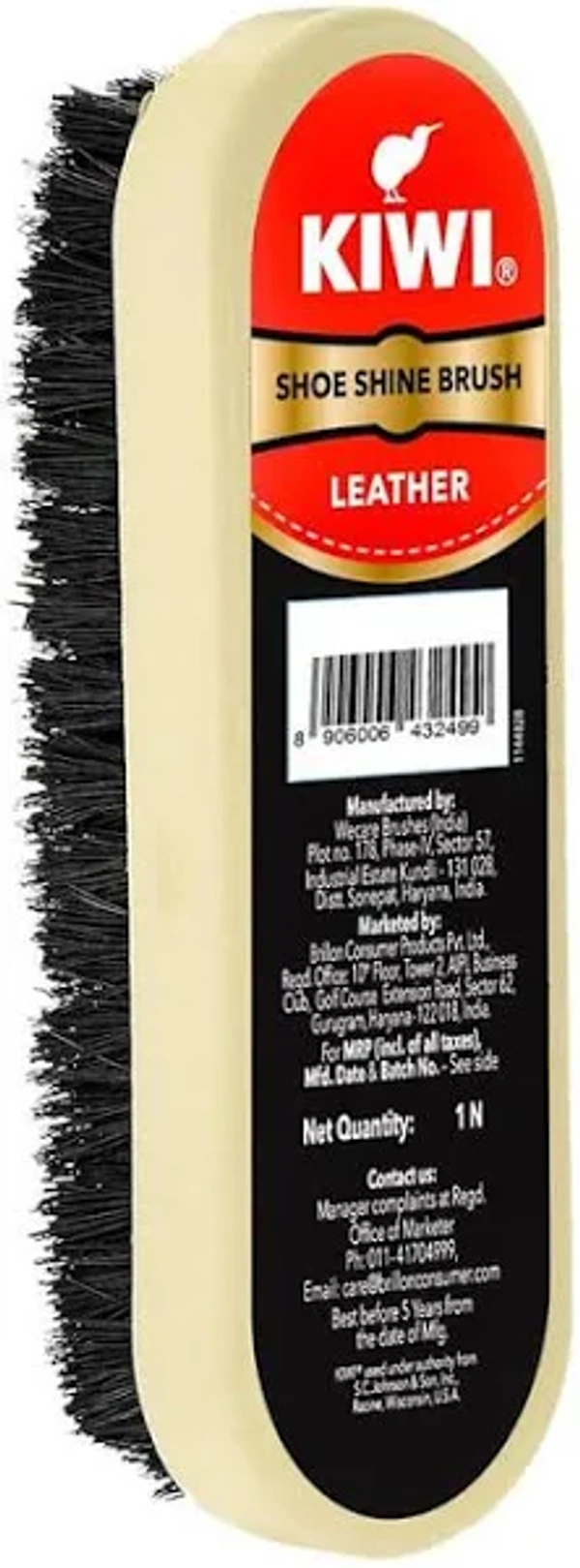 KIWI SHOE SHINE BRUSH LEATHER