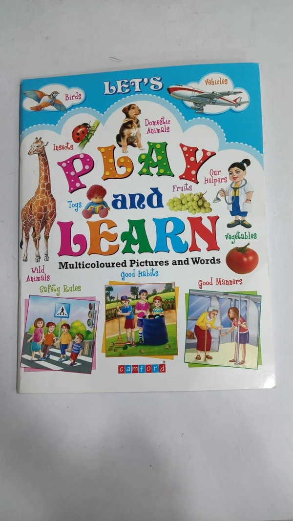 LETS PLAY AND LEARN PICTURES AND WORDS