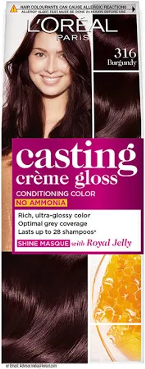 LOREAL CASTING CRÈME GLOSS 316 BURGUNDY COLOUR