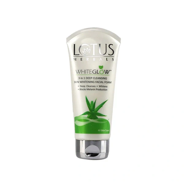 LOTUS HERBALS WHITEGLOW FACIAL FOAM 50G