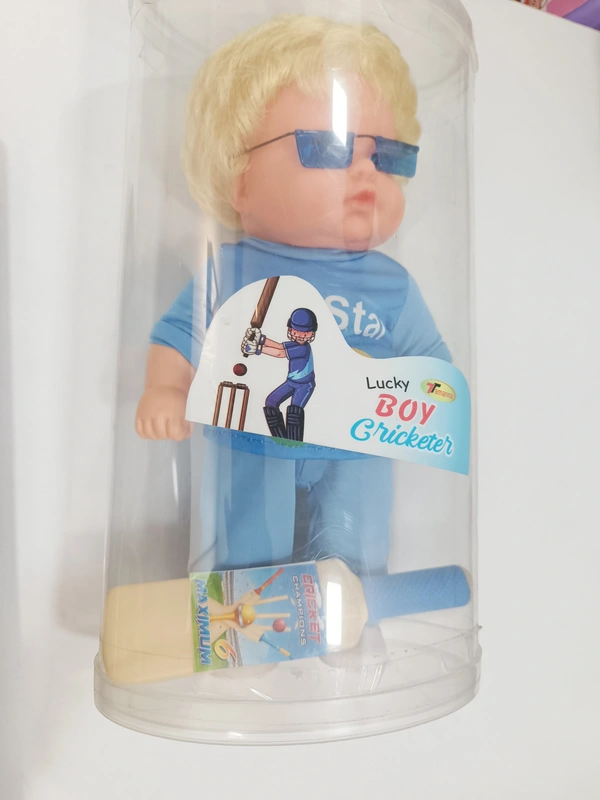 LUCKY BOY CRICKETER TOY