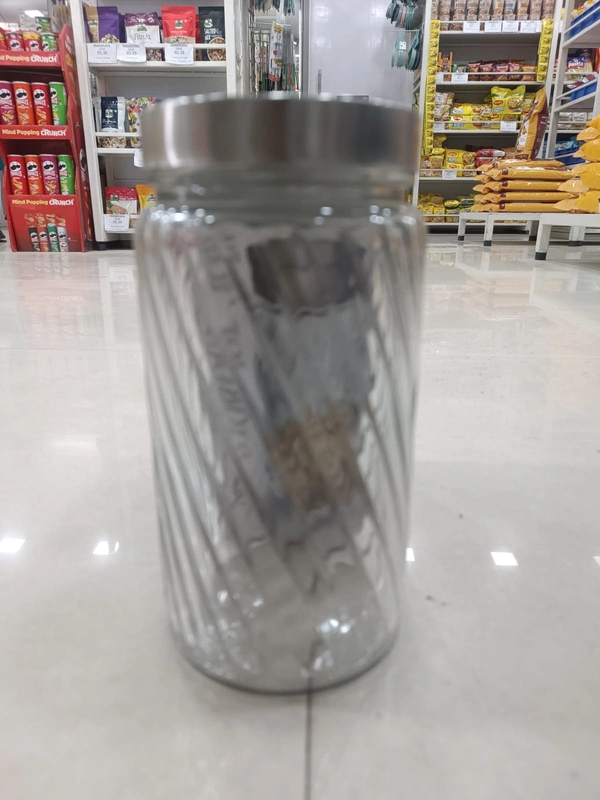 LUMINA GLASSWARE STORAGE JAR 1.6L