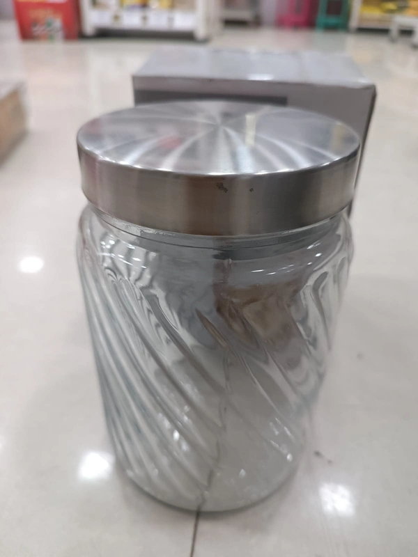 LUMINA GLASSWARE STORAGE JAR