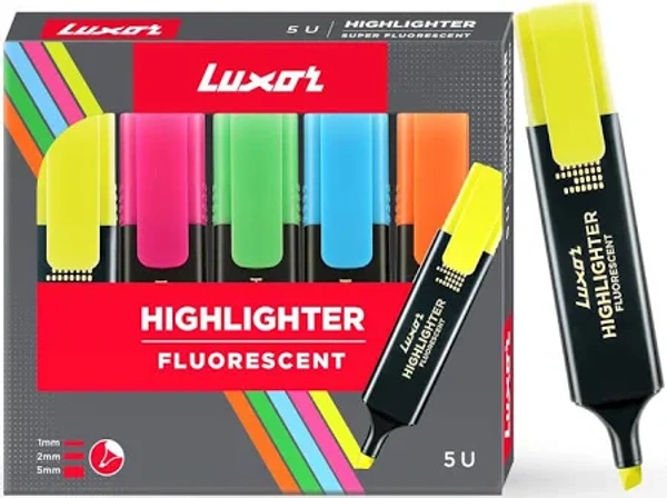 LUXOR HIGHLIGHTER SUPER FLUORESCENT