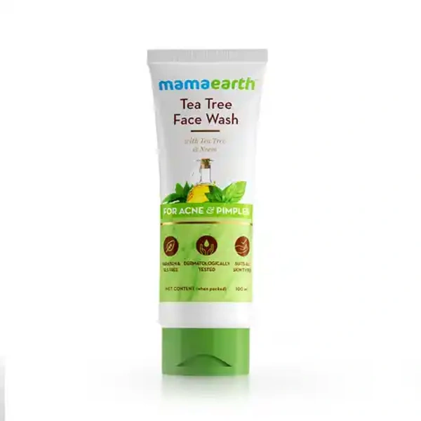 MAMAEARTH TEA TREE FACE WASH 100ML