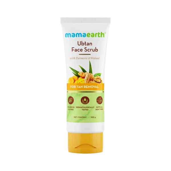 MAMAEARTH UBTAN FACE SCRUB 100G