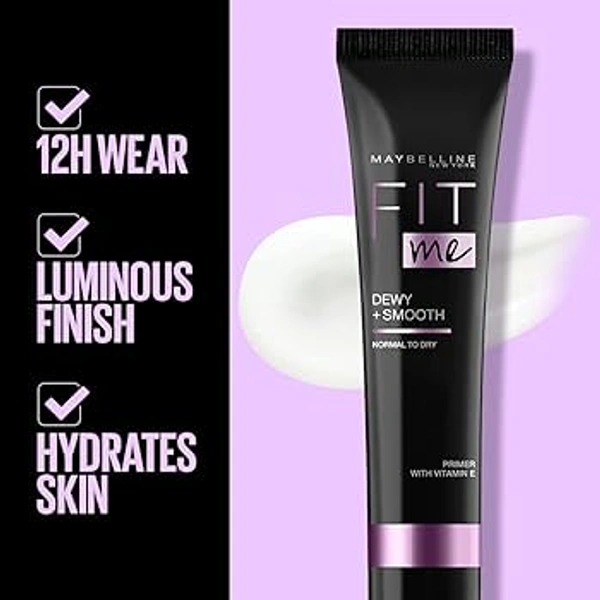 MAYBELLINE FIT ME MATTE PORELESS NORMAL TO OILY SPF20 - maybelline fit me dewy + smooth primer