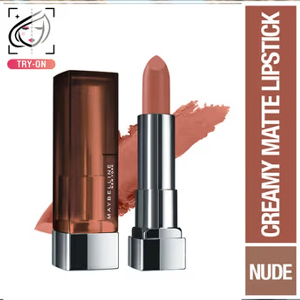 MAYBELLINE NEW YORK Color Sensational Creamy Matte Lipstick - TOASTED BROWN