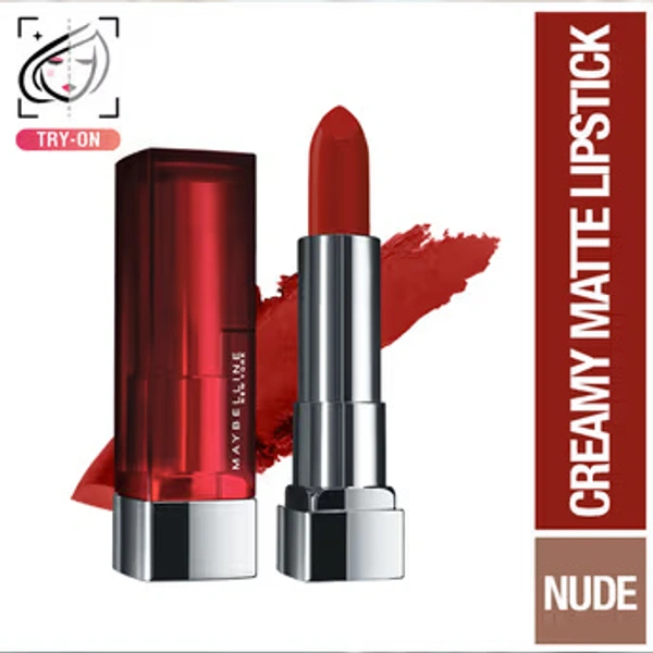 MAYBELLINE NEW YORK Color Sensational Creamy Matte Lipstick - 6 NOHO AMBER