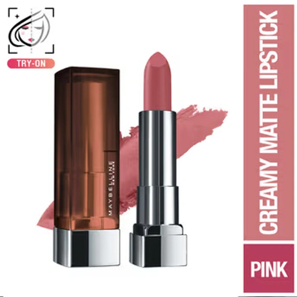 MAYBELLINE NEW YORK Color Sensational Creamy Matte Lipstick - ALMOND PINK