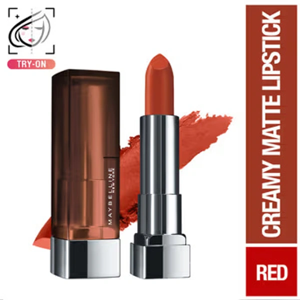MAYBELLINE NEW YORK Color Sensational Creamy Matte Lipstick - 2 MADISON RED