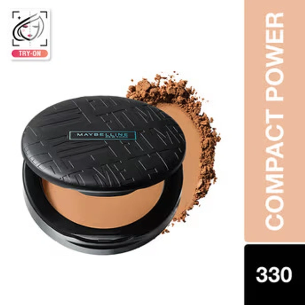 Maybelline New York Fit Me Matte + Poreless 16H Oil Control Compact Powder - 330