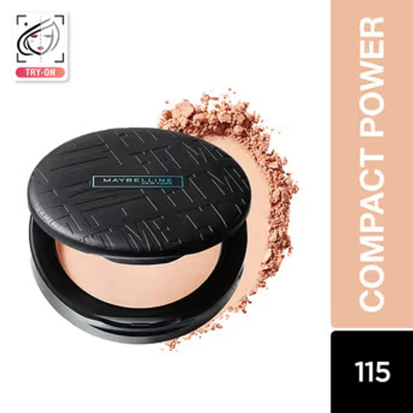 Maybelline New York Fit Me Matte + Poreless 16H Oil Control Compact Powder - 115