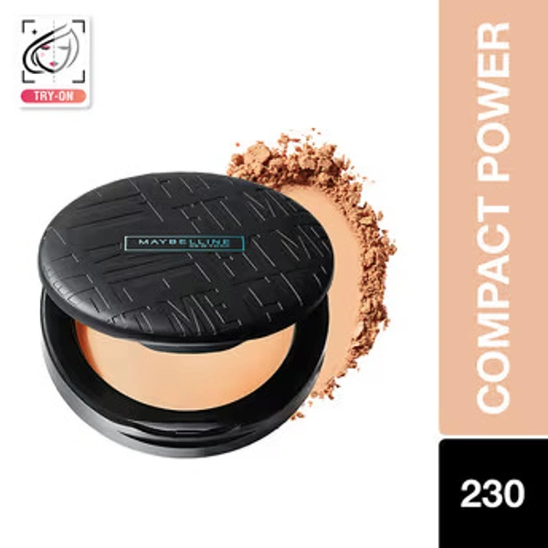 Maybelline New York Fit Me Matte + Poreless 16H Oil Control Compact Powder - 230