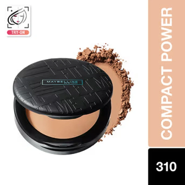 Maybelline New York Fit Me Matte + Poreless 16H Oil Control Compact Powder - 310