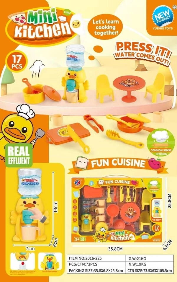 Mini Kitchen with Water Dispenser