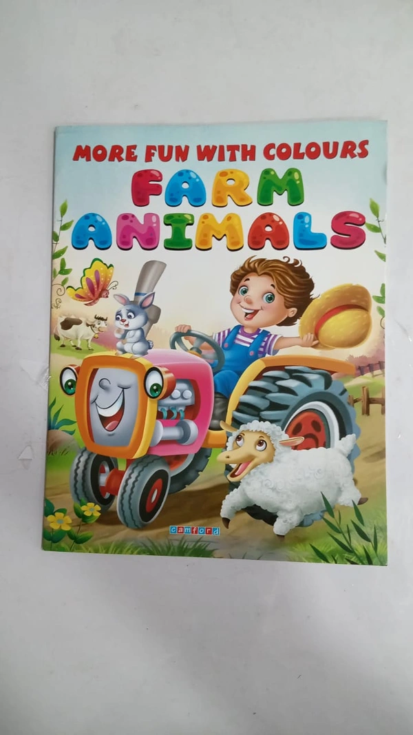 MORE FUN WITH COLOURS FARM ANIMALS 1