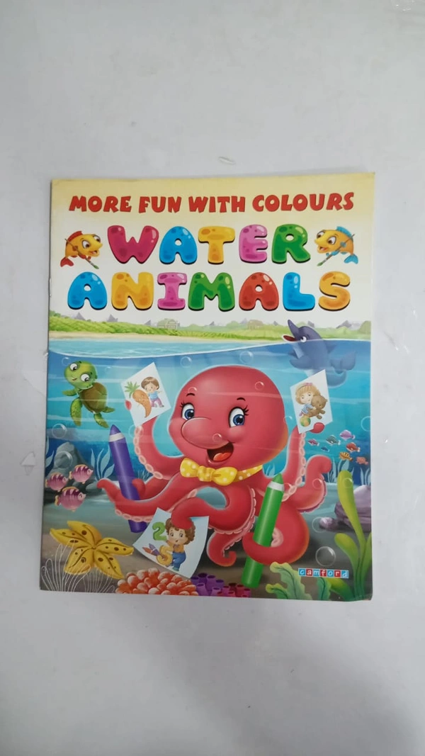 MORE FUN WITH COLOURS WATER ANIMALS