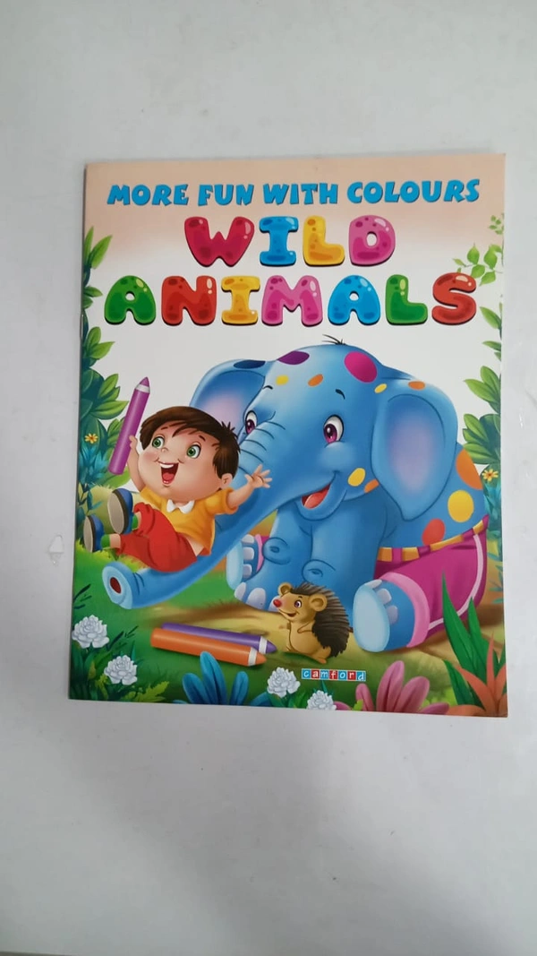 MORE FUN WITH COLOURS WILD ANIMALS