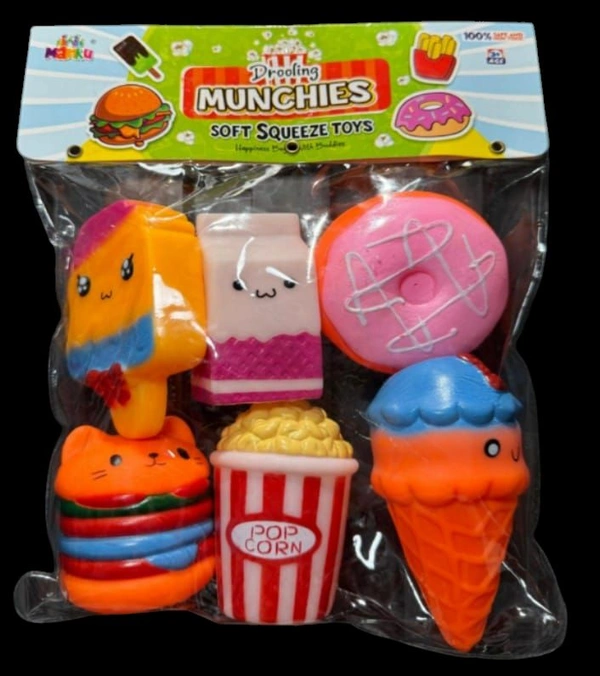 Munchkins Squeeze Toy 6pc Set