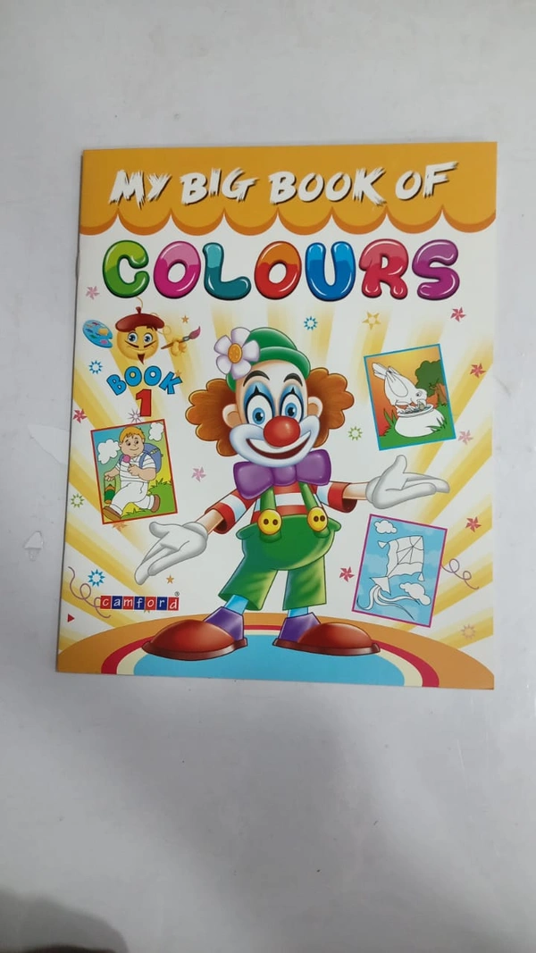 MY BIG BOOK OF COLOURS 1