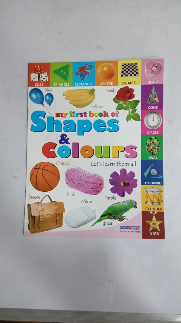 MY FIRST BOOK OF SHAPES & COLOURS