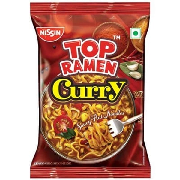 NISSIN TOP RAMEN CURRY NOODLES 70G
