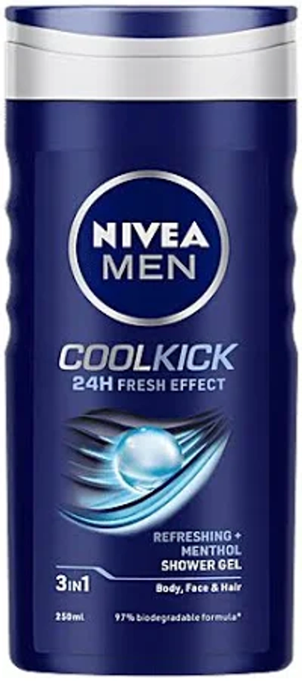 NIVEA MEN COOL KICK 24H FRESH EFFECT 250ML