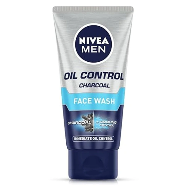 NIVEA MEN OIL CONTROL CHARCOAL FACE WASH 50G