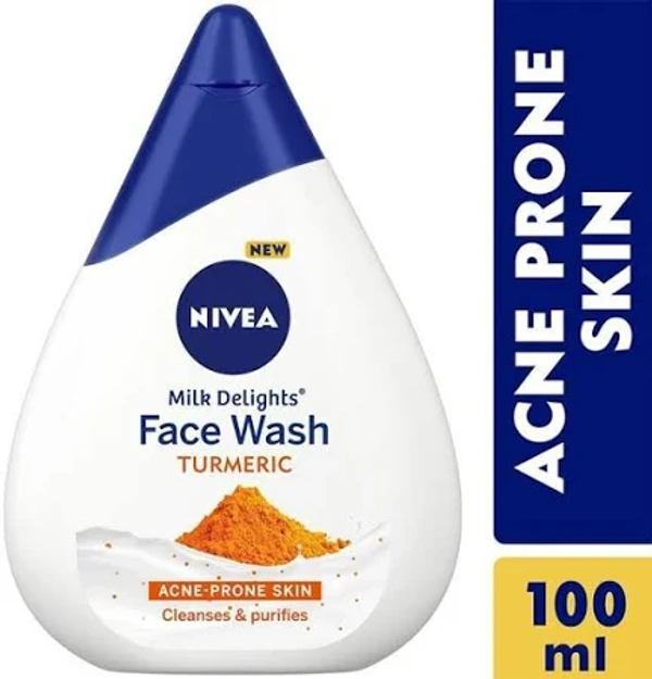 NIVEA TURMURIC FACE WASH 100ML