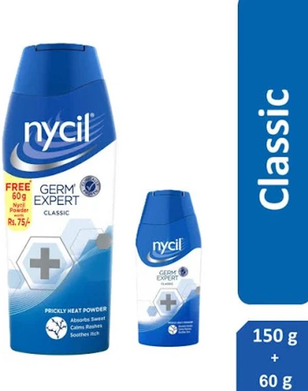 NYCIL GERM EXPERT FREE 60G NYCIL POWDER 150G