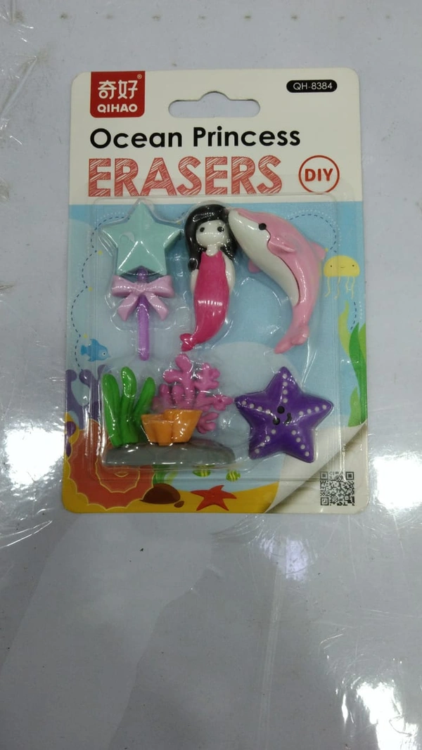 OCEAN PRINCESS ERASERS 2