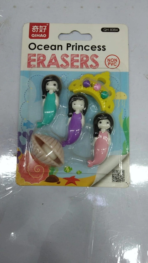 OCEAN PRINCESS ERASERS 3