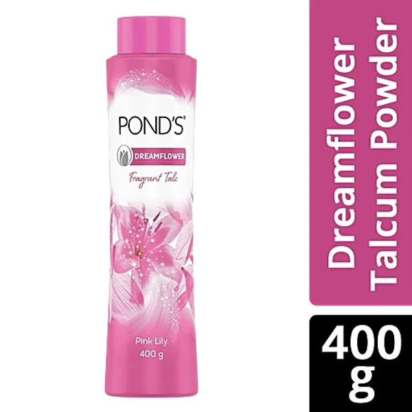 PONDS DREAMFLOWER FRAGRANT TALCUM POWDER 400G